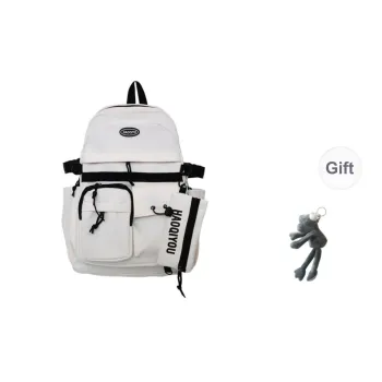KAMLUI Nylon Backpack Regular Unisex White/Gray/Black/Blue