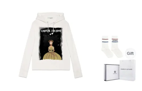 Charlie Luciano Sweatshirt Unisex White
