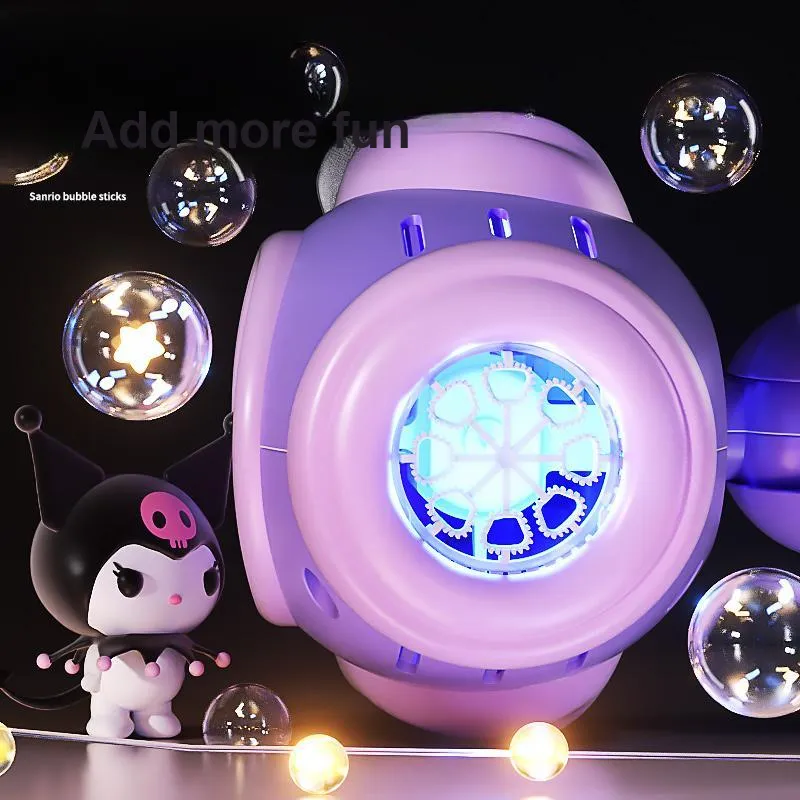 Yimi x Sanrio Handheld Fully Automatic Electric Bubble Machines-4