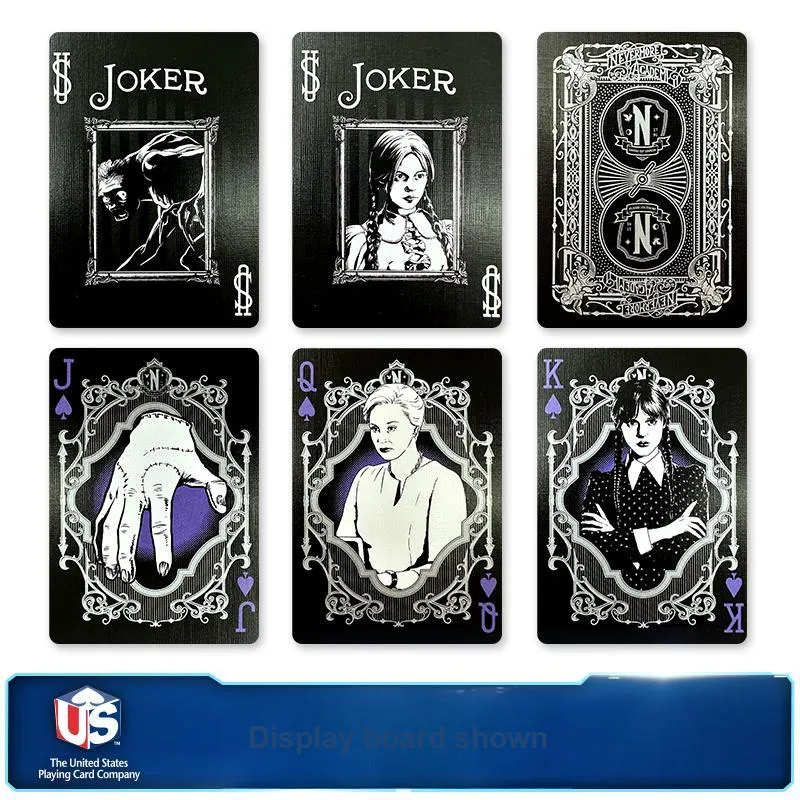 BICYCLE, Thrill, Wednesday Theme Card Poker Cards-5