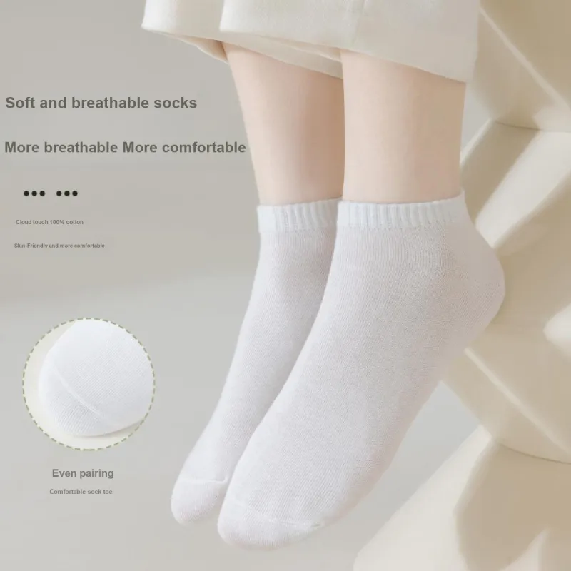 H-YXIANG No-Show Socks Women's 7 Pack-9