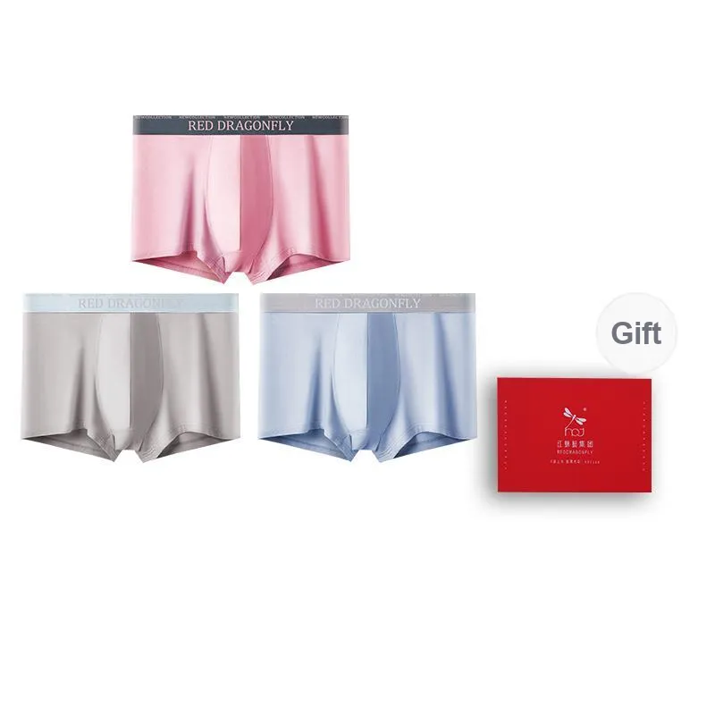 RED DRAGONFLY Underpants Men's 3 Pack Gift Box Set-10