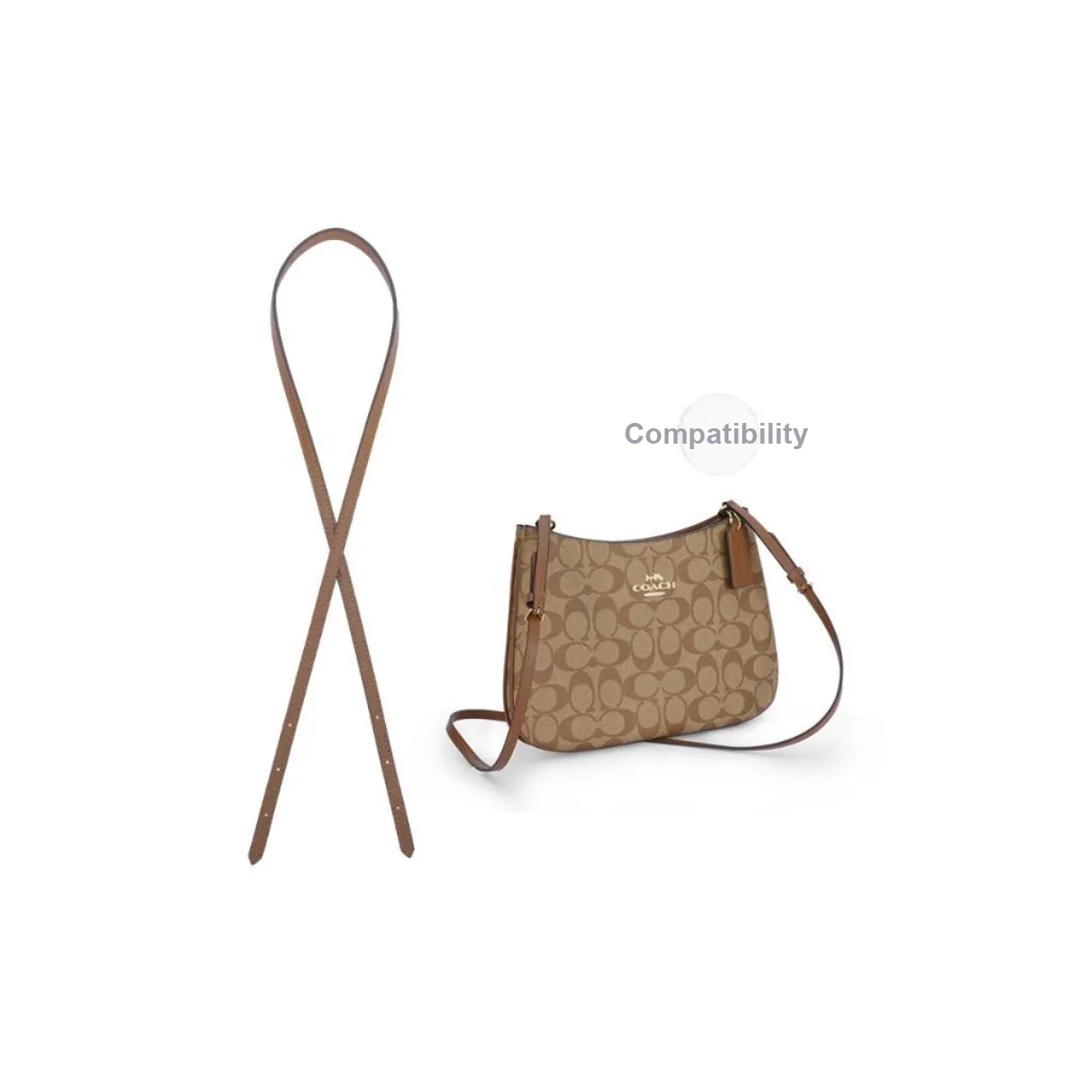 Lan Bao Fan Cow Leather Bag Accessories Women's Black/Brown