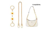White Sunflower+Decorative Chain 40cm