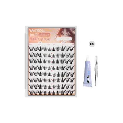 YANROU Хвост феникса Лashes Искусственные ресницы Укрепляющий стиль