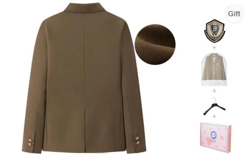 Tokyo Season Business Suit Women's Dark Brown-1