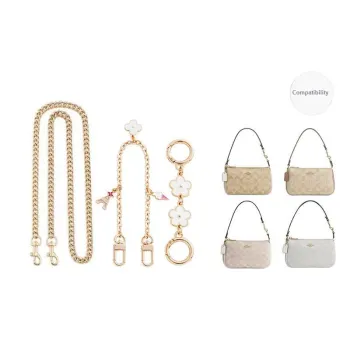 Luxury Care Artisan Workshop Metal Alloy Bag Accessory Women's Gold Tone