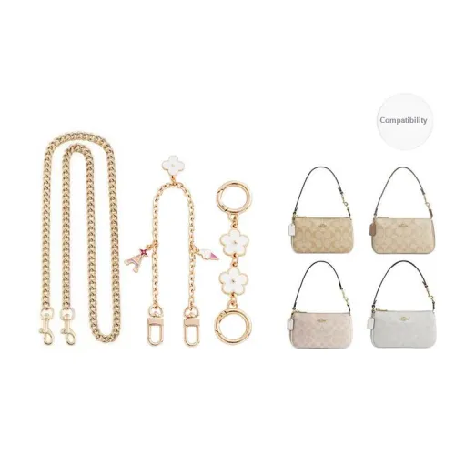 Luxury Care Artisan Workshop Metal Alloy Bag Accessory Women's Gold Tone