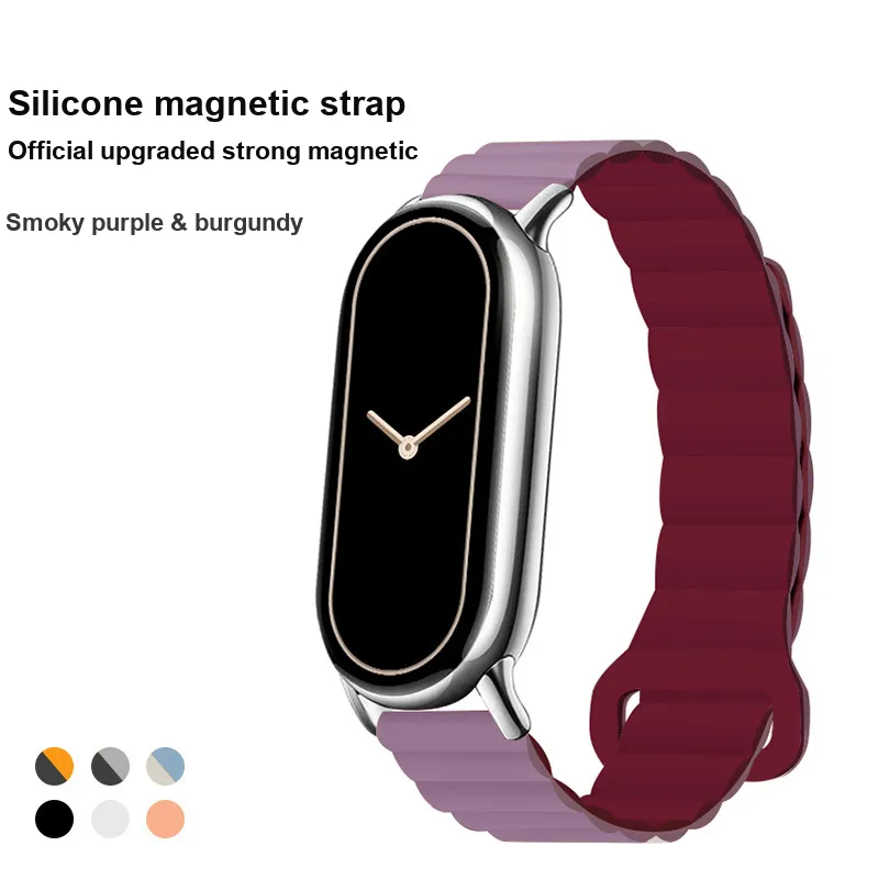 IKYOU Watch Band Xiaomi Compatibility Silicone Material-24
