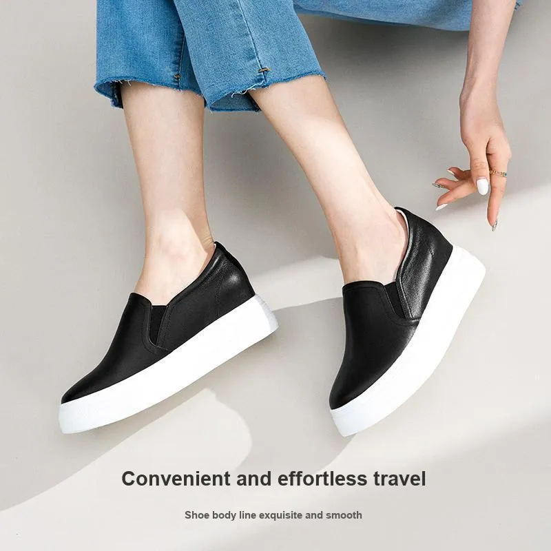 DG Lightweight Height Increasing Low-Top Casual Shoes Women's-1