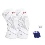 White 1 Pair+Wrist Brace (2 Pack)