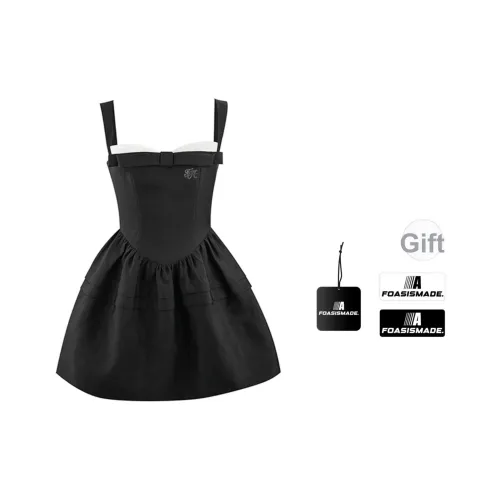 FOASIS Slip Платье Женское Черное