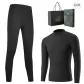 Set (Black) 100% cotton Comfortable/Antibacterial Health/Brushed for Warmth