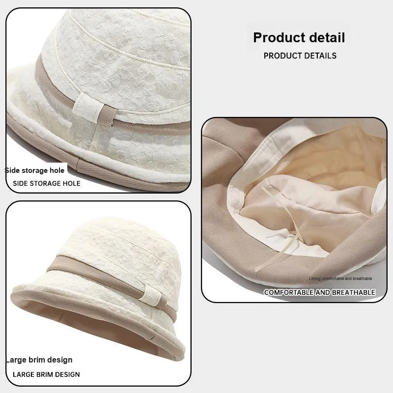 RX UVCUT Polyester Bucket Hats Women's-3