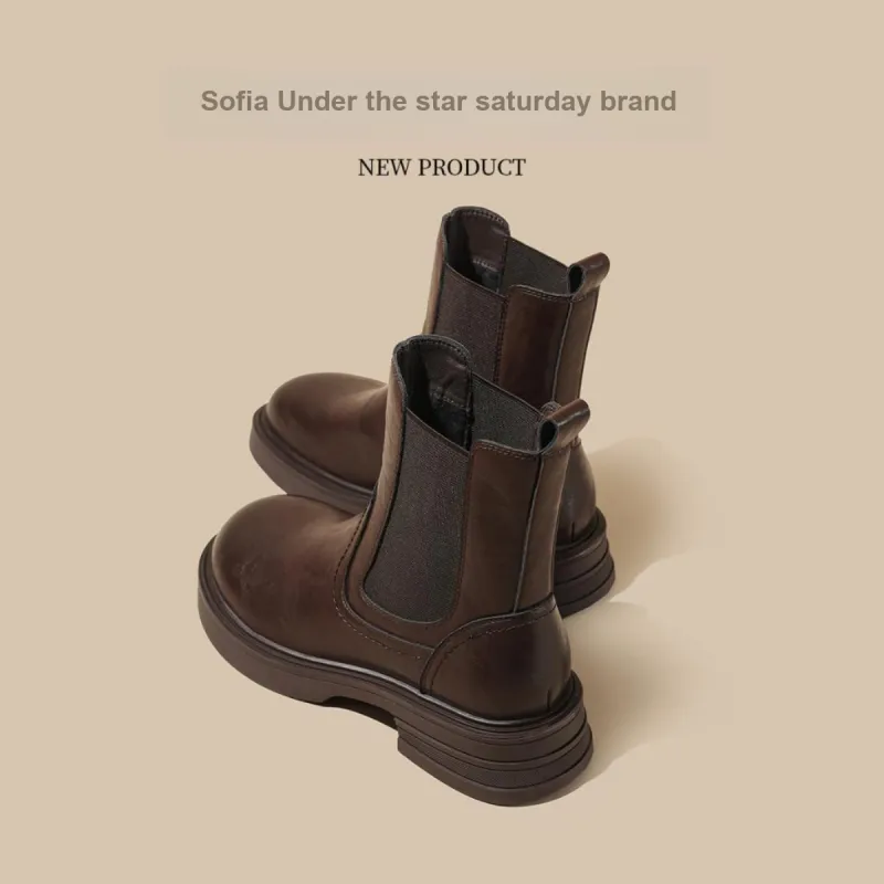 Safiya Short Chelsea Boots Women's-9