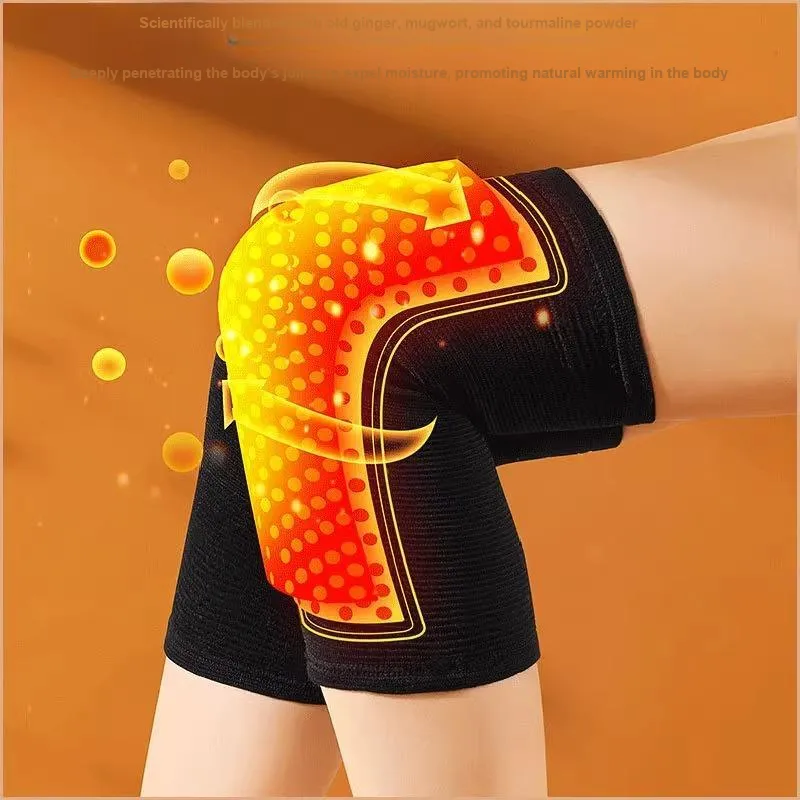Pinjian Running Hiking Unisex Cotton Latex Thread Knee Pads-4