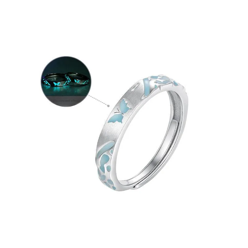 CHOW TAI SENG S925 Silver Rings Unisex-4
