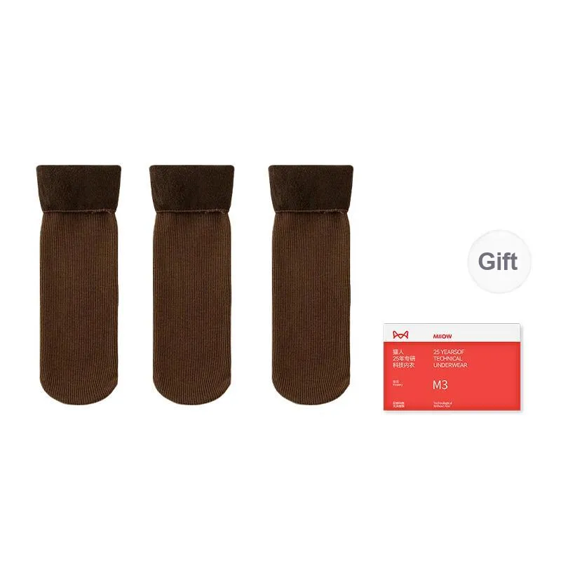 MIIOW Trend Party Series Mid Calf Socks Women's Shopping Bag 3 Pack-6