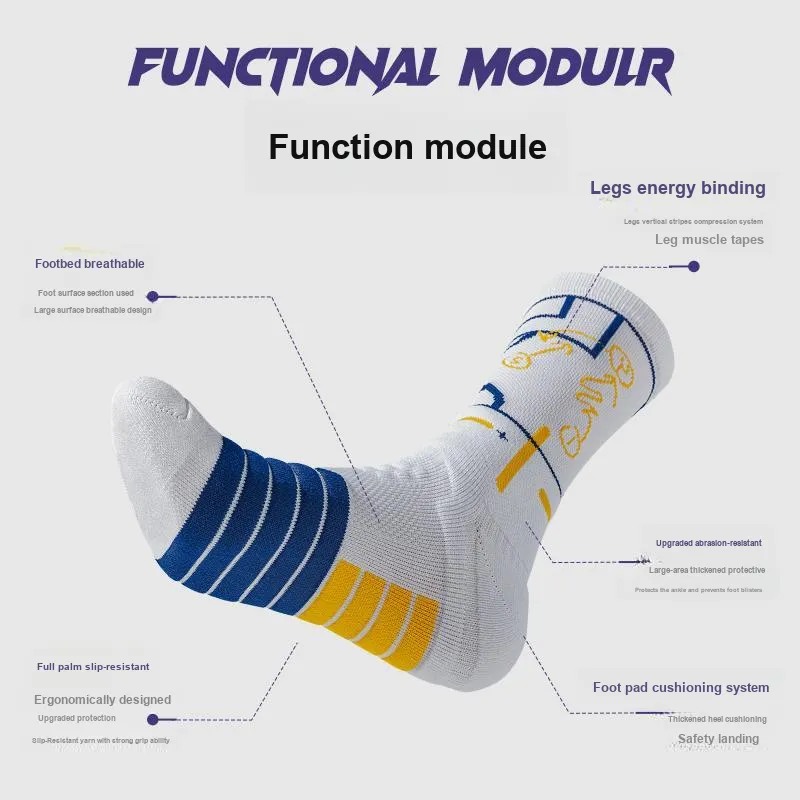 LUOLIAN Mid Calf Socks Men's 3 Pack-15