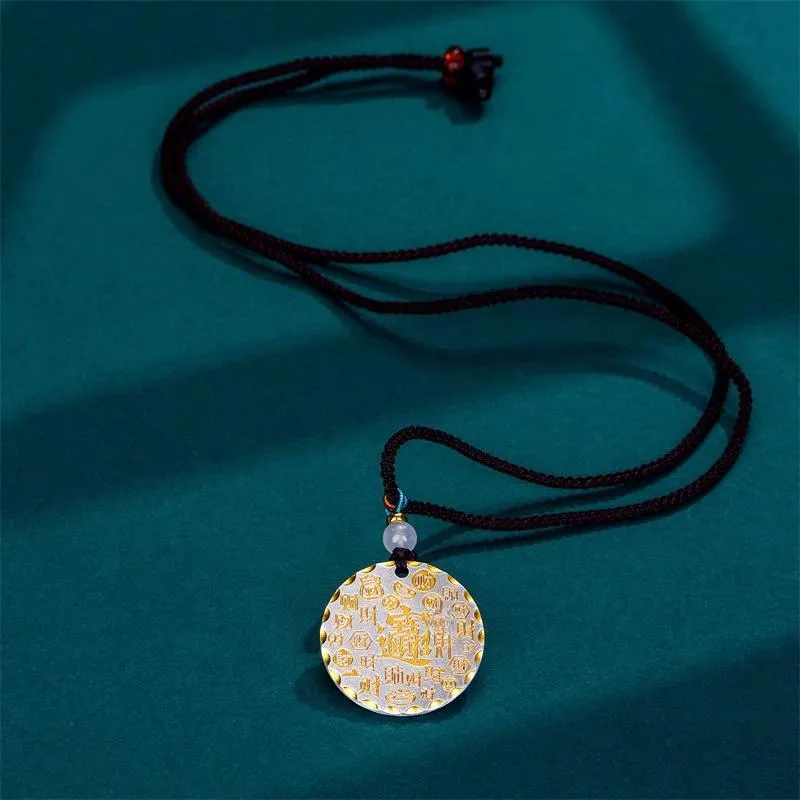 Heart Grass 999 Fine Silver Necklaces Women's-7