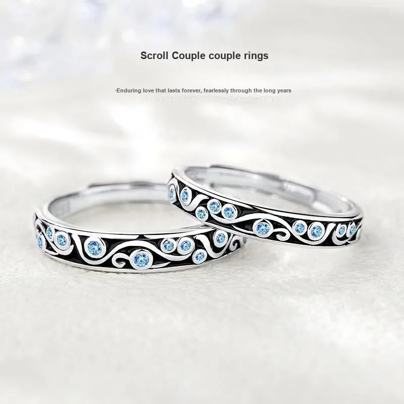 QIANCHANG S925 Silver Rings Unisex-7