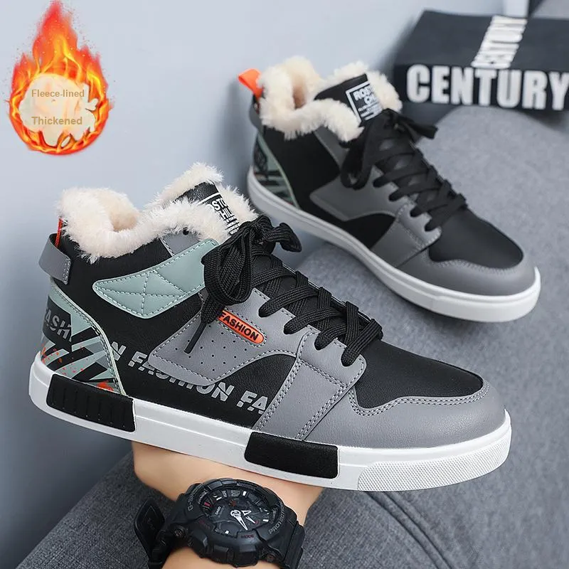 PLAY COBBLER High-Top Skateboard Shoes Unisex-26