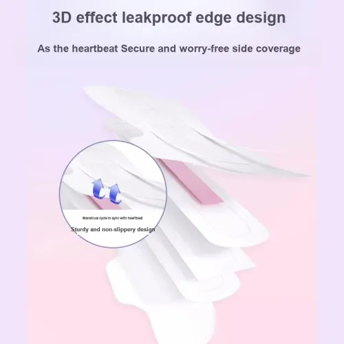 Гинекологическая чистка Пробиотики Ночной уход Гигиенические прокладки Светлый и Дышащий 290 мм 5 шт * 1 упаковка