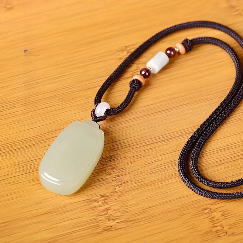KUNYUYAO Pendants White Jade/Pale Greenish White Jade Unisex-50