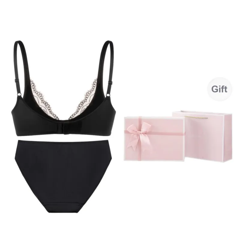 FREELASS Underwear Gift Box Women's Classic Black-1