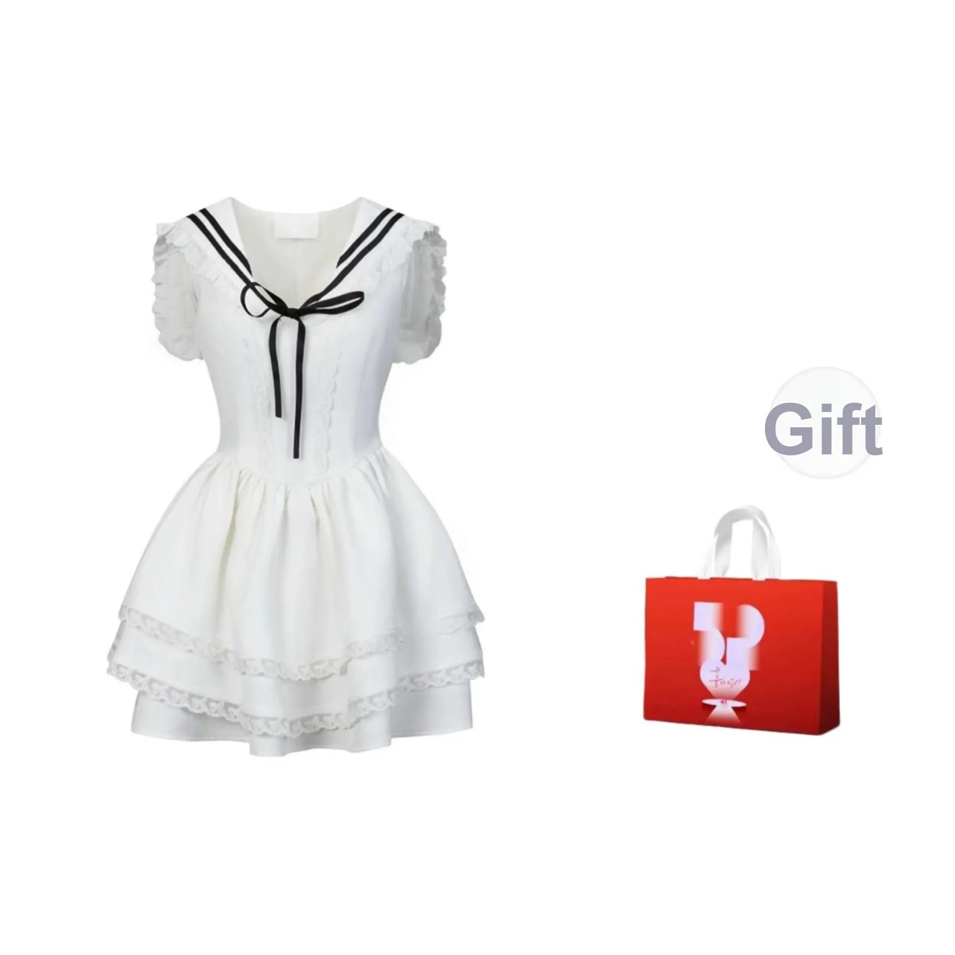 FINDSME GAGA Без рукавов Платье Женское Белое