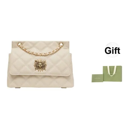 VANESSA HOGAN Сумка из коровьей кожи с узором "ромб" через плечо маленькая женская черная