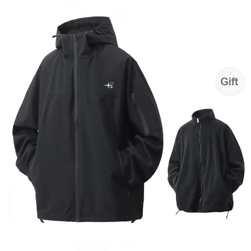 FASTFISH Windproof 3 in 1 Windbreaker Jacket Unisex-0