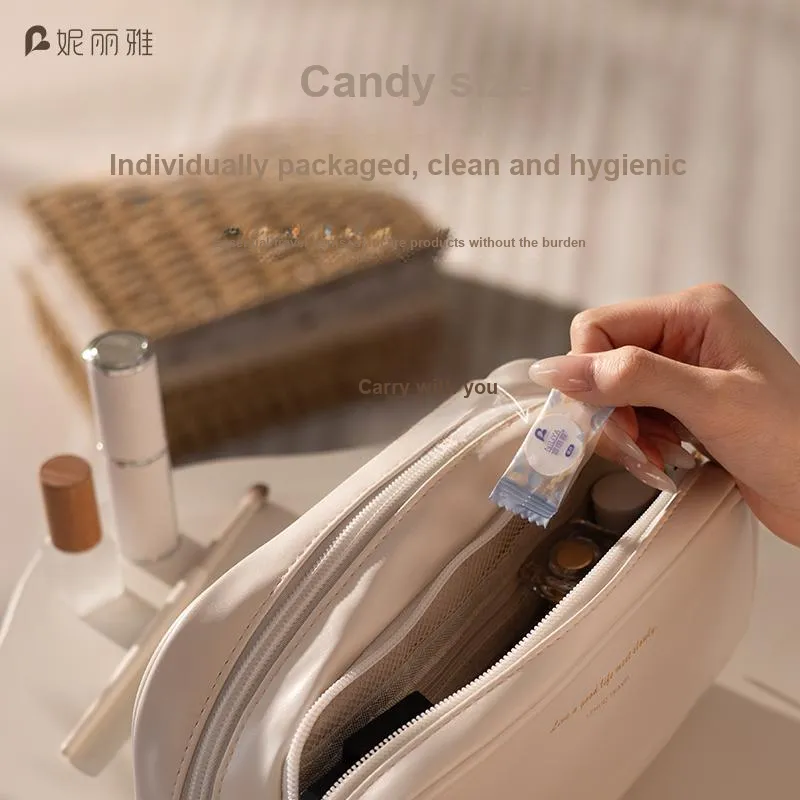 NILIYA Compressed Facial Mask Sheet For Wet Application Make up Tools 50 Capsules/bag-3