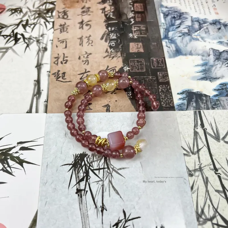 JIAOSHIYU Crystal Bracelets Women's-3
