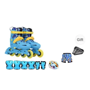 FLYING EAGLE Inline Skates Kids' Blue Yellow