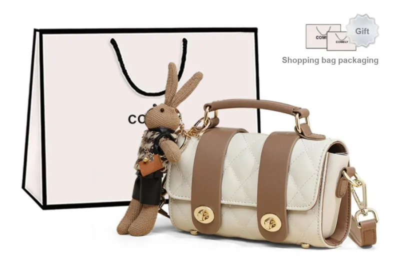 COMELY Crossbody Bags White-0