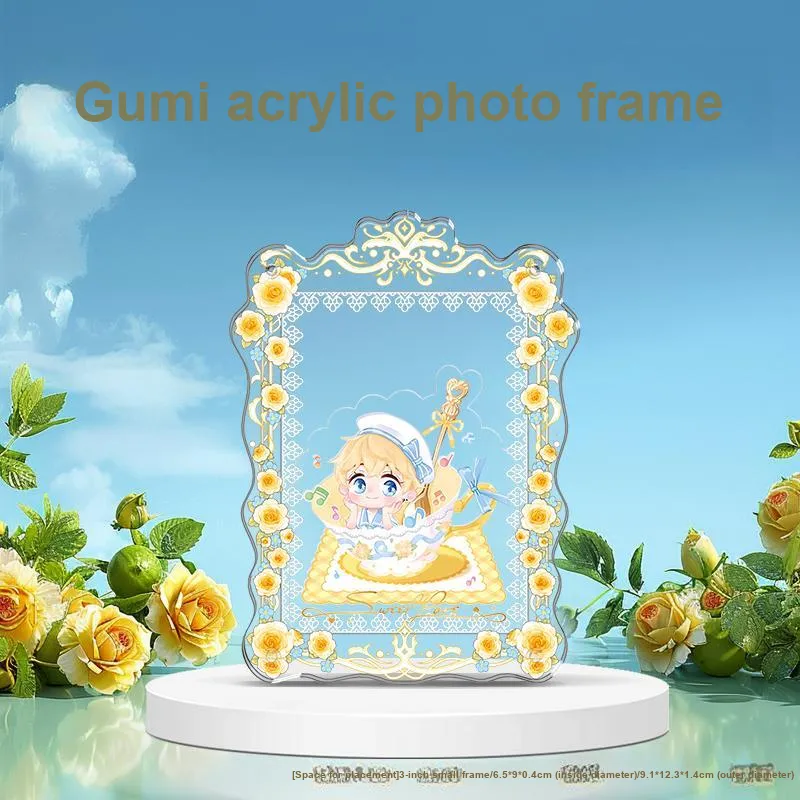 LIGHT YOUR BRICKS Le Yi Bao Compatible Guomei Anime Card Card Character Stand Acrylic Frame Protector Model Accessories-21