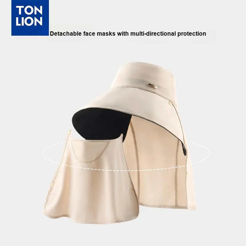 Tonlion Polyester Sun Protection Hats Unisex-5