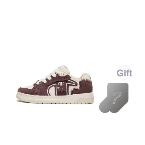 Champion Balance Low Top Скейтборд Кроссовки Unisex Пудра Какао Молочно Белый