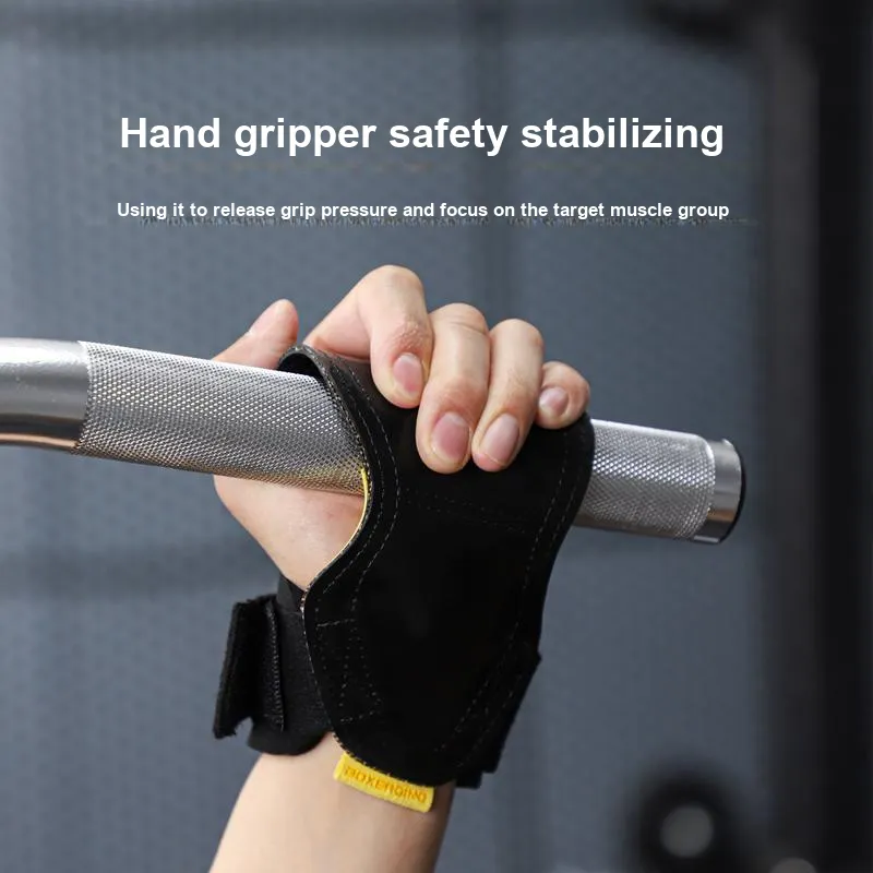 BOXERGING Weightlifting Belts / Gym Gloves Palm Protection-5