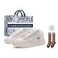 White (Everyday Shopping Bag+Knee-High Socks)