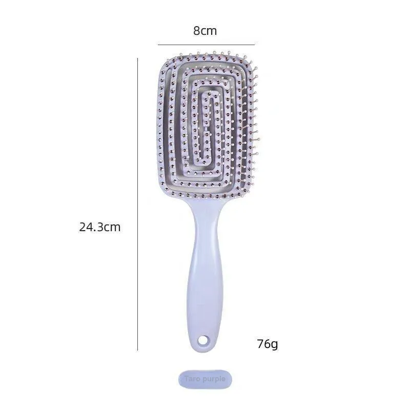The East Is Shiny Large Size Hair Styling Volumizing Curling Comb Hair Friendly-5