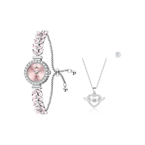 LIBER AEDON Кварцевый механизм серебристый циферблат женский