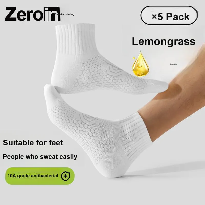 ZEROIN Ankle Socks Unisex 5 Pack-2
