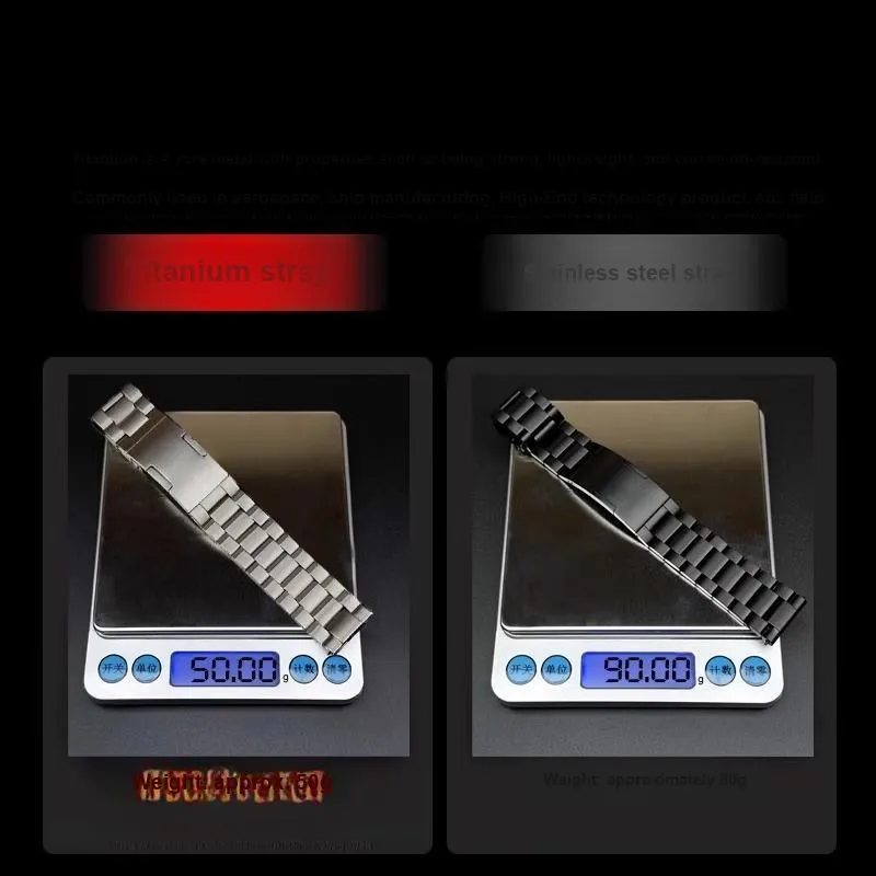 IBOANN Watch Band Huawei Compatibility Titanium Material-1