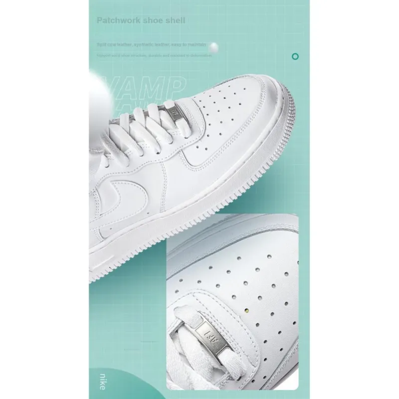 Nike Air Force 1 High LE Triple White GS-2