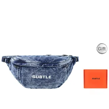 Subtle Cotton Fanny Pack Unisex Multicolor
