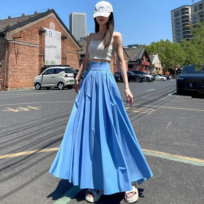 MADALLO Casual Long Skirt Women's-3