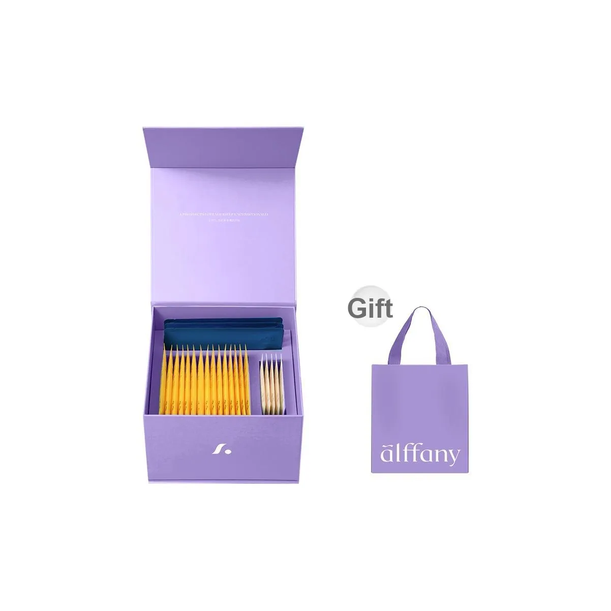 Alffany 100% шелк Гигиенические салфетки Коробка Day Night Combo Set Коробка Ultra Тонкий и Дышащий