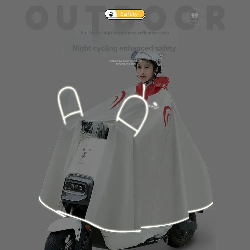 Zheng Yu Poly Pongee Rain Poncho-7